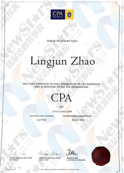 Lingjun Zhao - Newstars CPA